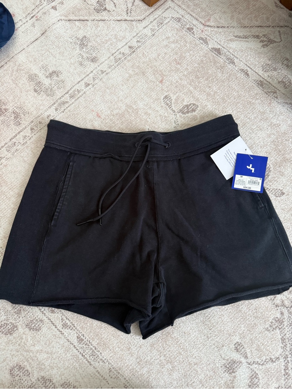 JoyLab Black High-Rise Bike Shorts